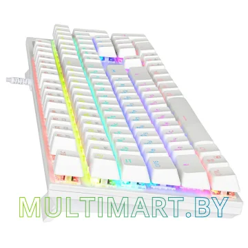 Клавиатура TFN Saibot KX-14 (белый, Outemu Brown) картинка 5